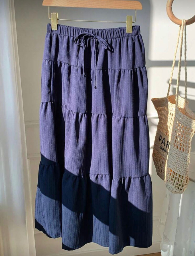 Codali. Casual Navy Blue Skirt